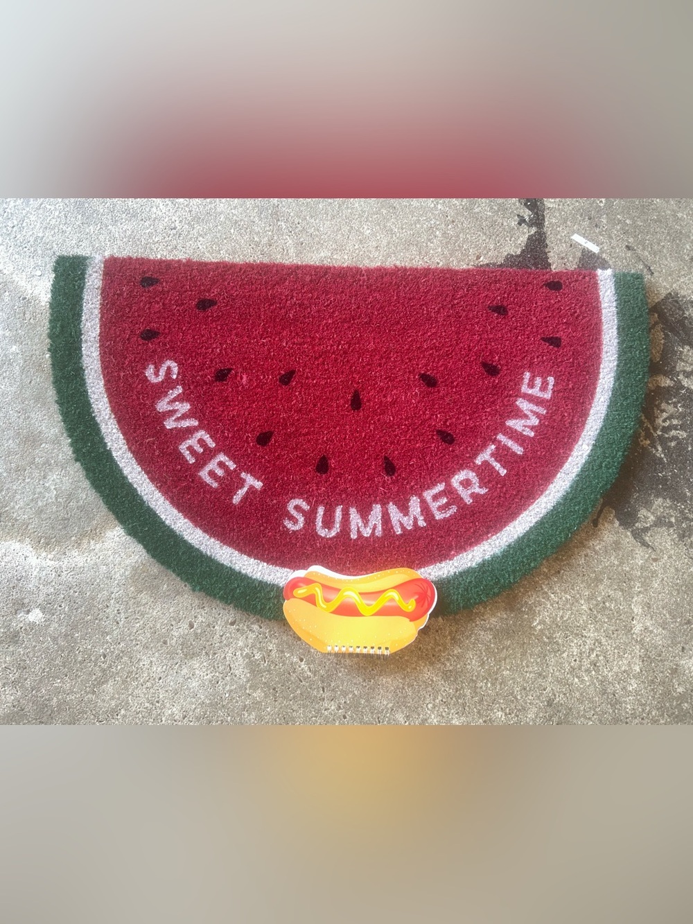 Watermelon Summer Doormat